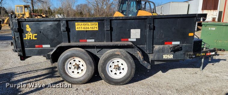 image for item KN9599 2012 Big Tex 10SR  dump trailer