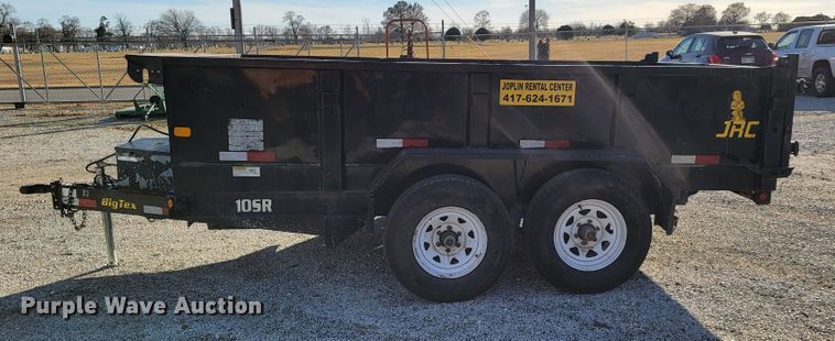 image for item KN9599 2012 Big Tex 10SR  dump trailer