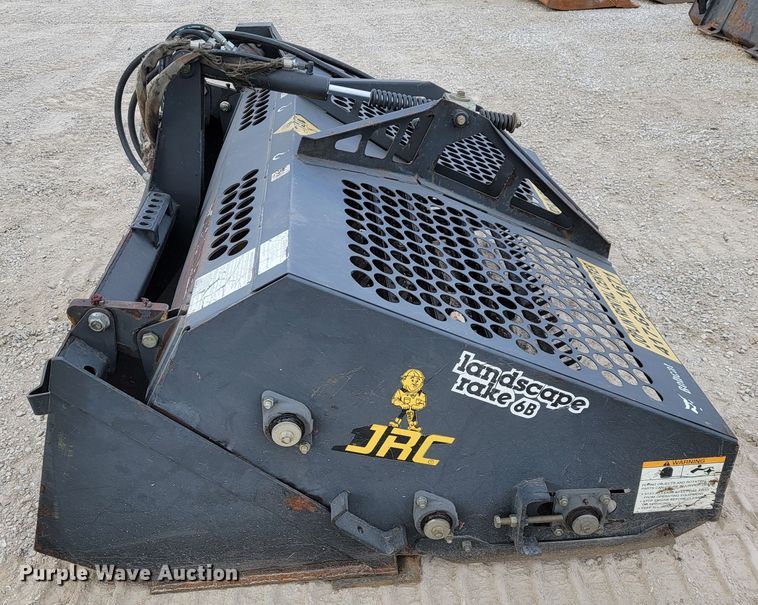 image for item KN9601 Bobcat LR6B 72"W skid steer landscape rake