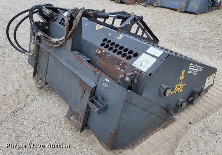 image for item KN9601 Bobcat LR6B 72"W skid steer landscape rake