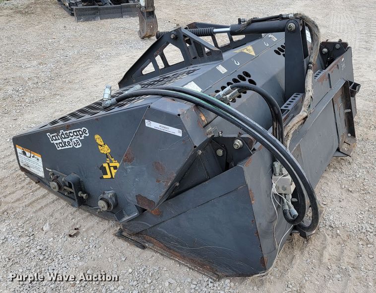 image for item KN9601 Bobcat LR6B 72"W skid steer landscape rake