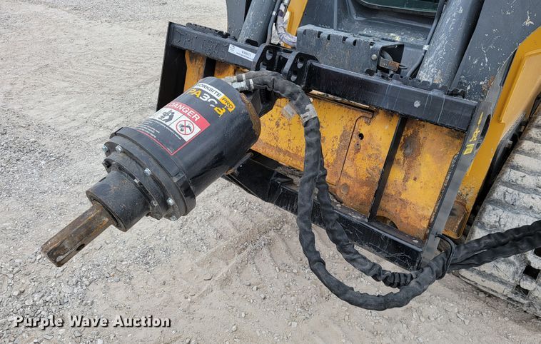 image for item KN9615 John Deere PA30B skid steer post hole auger