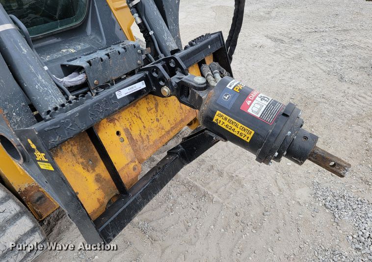 image for item KN9615 John Deere PA30B skid steer post hole auger