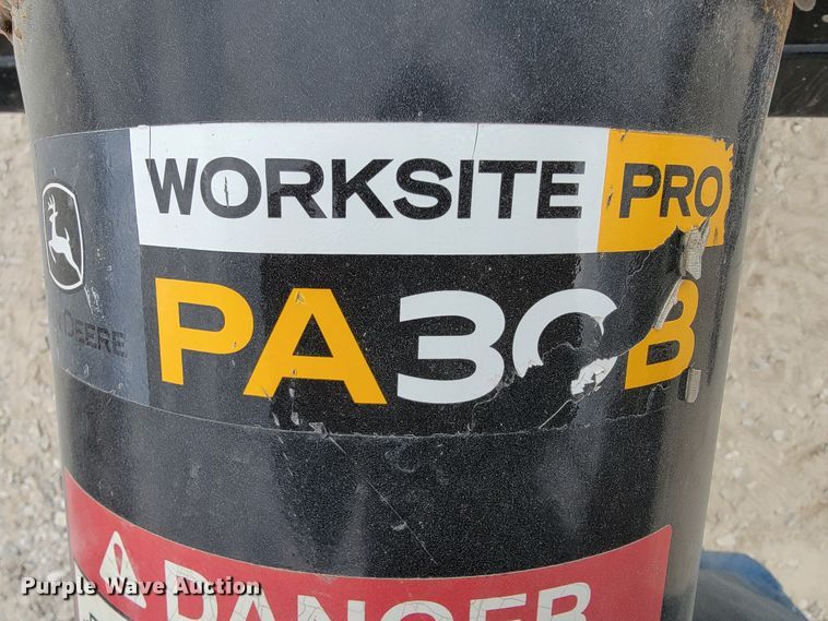 image for item KN9615 John Deere PA30B skid steer post hole auger