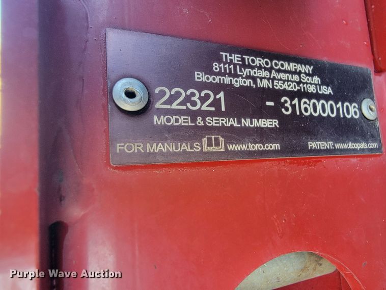 image for item KN9617 2016 Toro TX427  compact utility loader