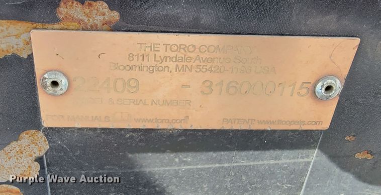 image for item KN9617 2016 Toro TX427  compact utility loader