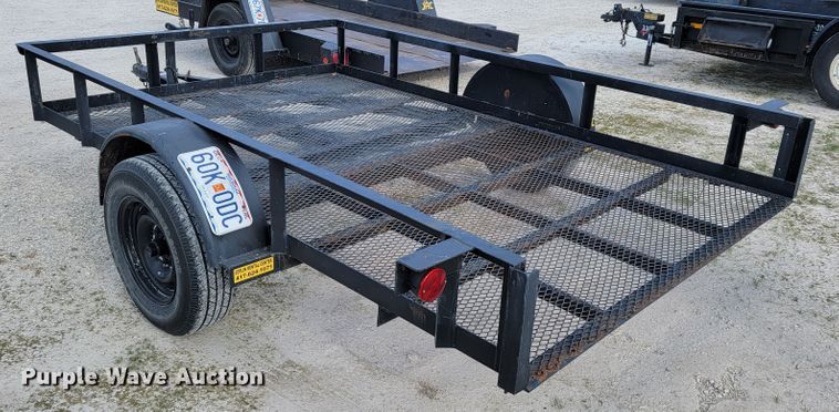 image for item KN9624 2000 Kodiak  tilt deck utility trailer