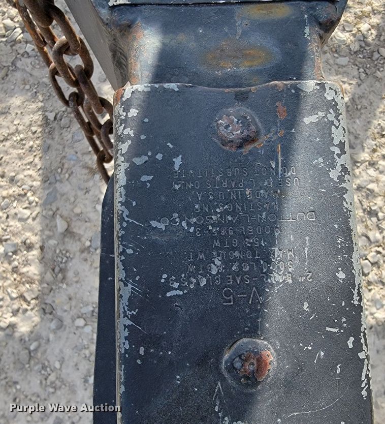 image for item KN9624 2000 Kodiak  tilt deck utility trailer