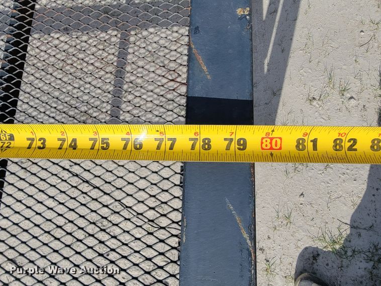 image for item KN9624 2000 Kodiak  tilt deck utility trailer