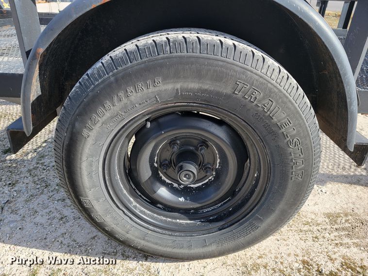 image for item KN9624 2000 Kodiak  tilt deck utility trailer