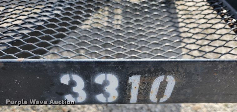 image for item KN9624 2000 Kodiak  tilt deck utility trailer