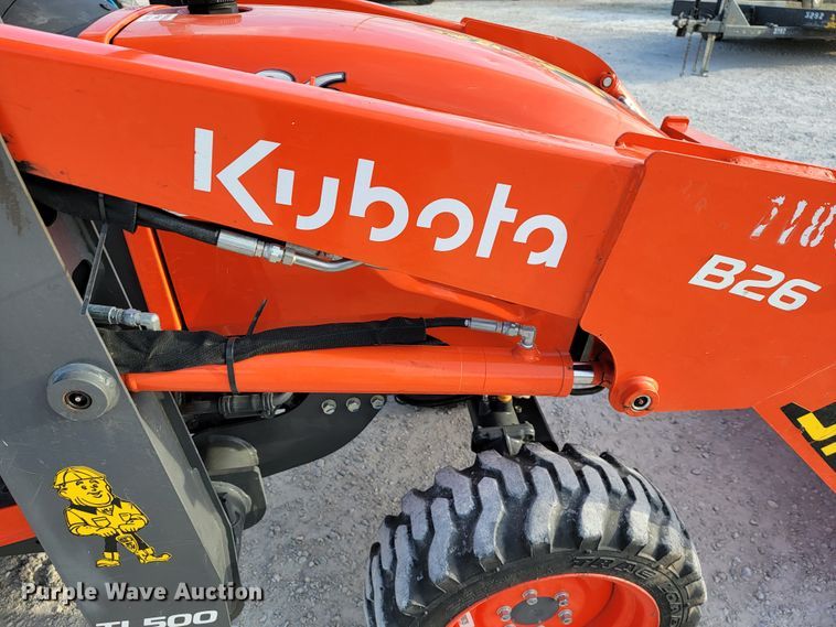 image for item KN9625 2020 Kubota B26  MFWD tractor