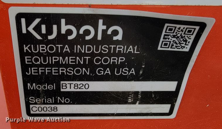 image for item KN9625 2020 Kubota B26  MFWD tractor