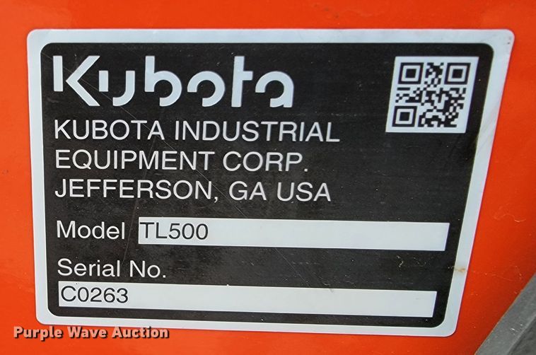 image for item KN9625 2020 Kubota B26  MFWD tractor