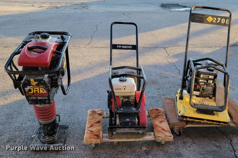 image for item KN9656 (3) plate compactors