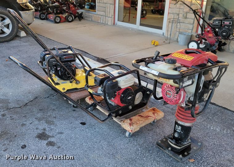 image for item KN9656 (3) plate compactors