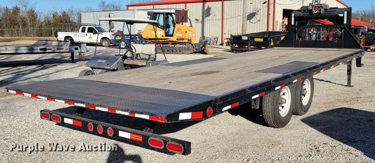 image for item KN9679 2016 PJ  tilt deck equipment trailer