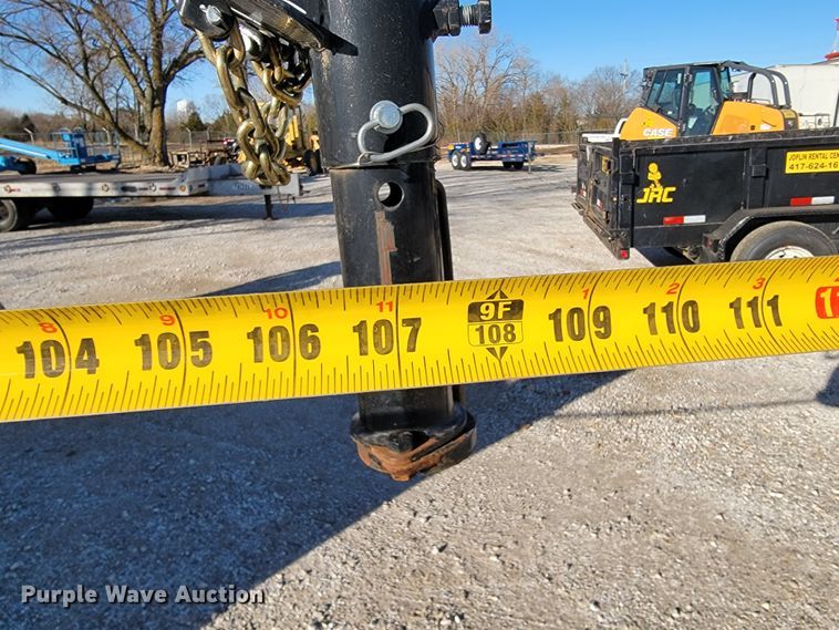 image for item KN9679 2016 PJ  tilt deck equipment trailer