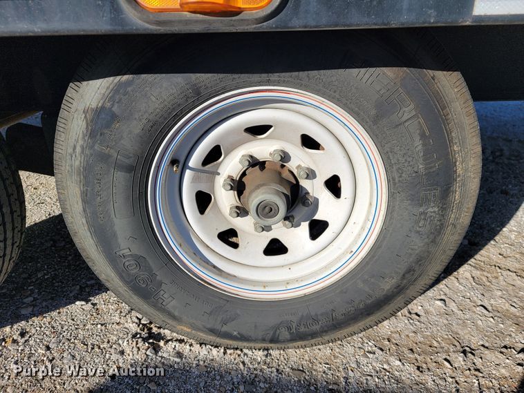 image for item KN9679 2016 PJ  tilt deck equipment trailer