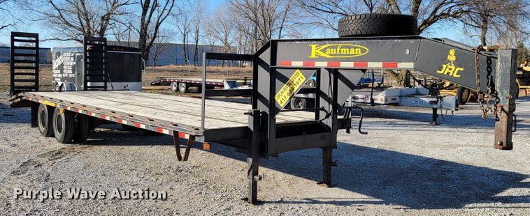 image for item KN9680 2009 Kaufman  Equipment trailer