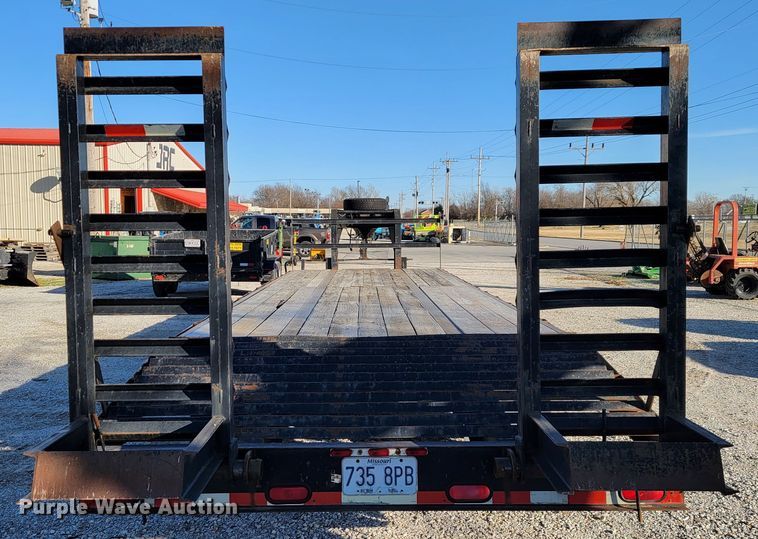 image for item KN9680 2009 Kaufman  Equipment trailer