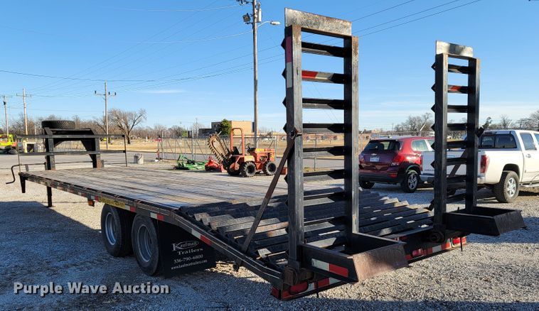 image for item KN9680 2009 Kaufman  Equipment trailer