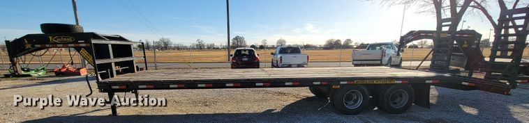 image for item KN9680 2009 Kaufman  Equipment trailer