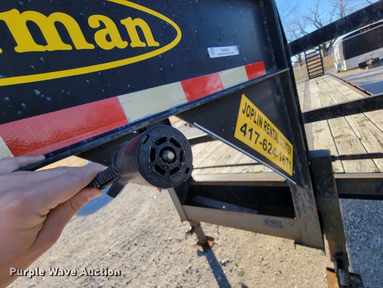 image for item KN9680 2009 Kaufman  Equipment trailer