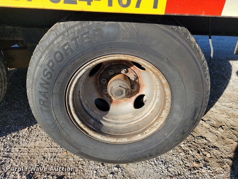 image for item KN9680 2009 Kaufman  Equipment trailer