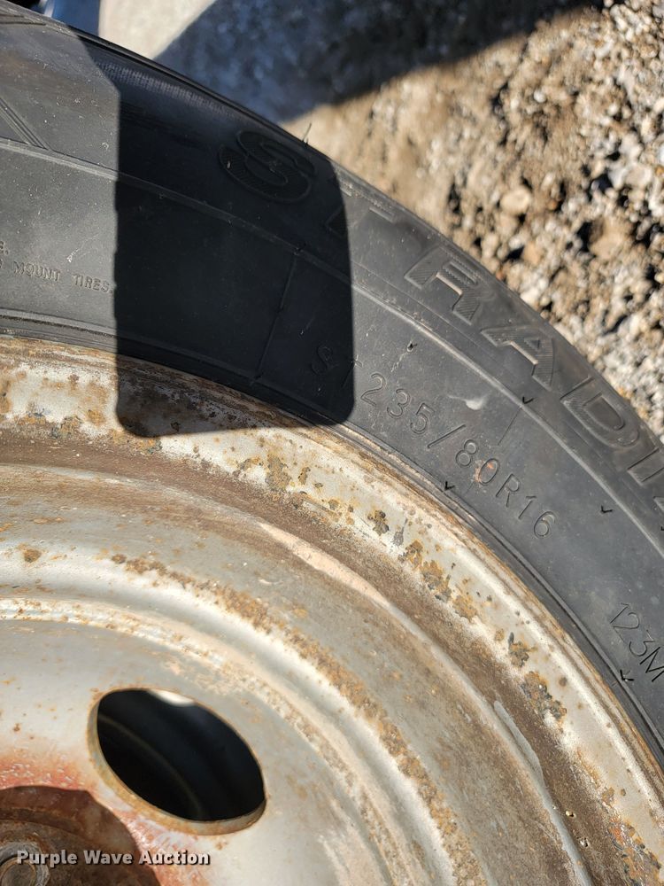 image for item KN9680 2009 Kaufman  Equipment trailer