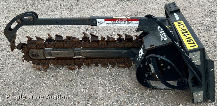 image for item KN9713 2019 Bobcat LT113  compact utility loader trencher