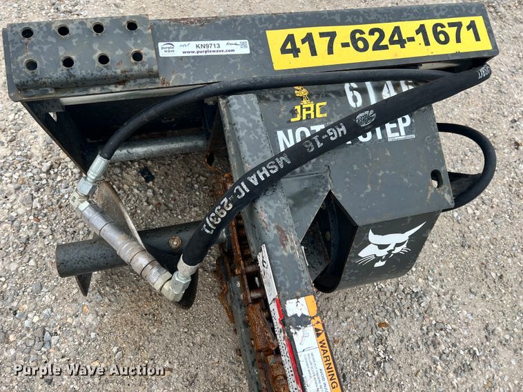 image for item KN9713 2019 Bobcat LT113  compact utility loader trencher