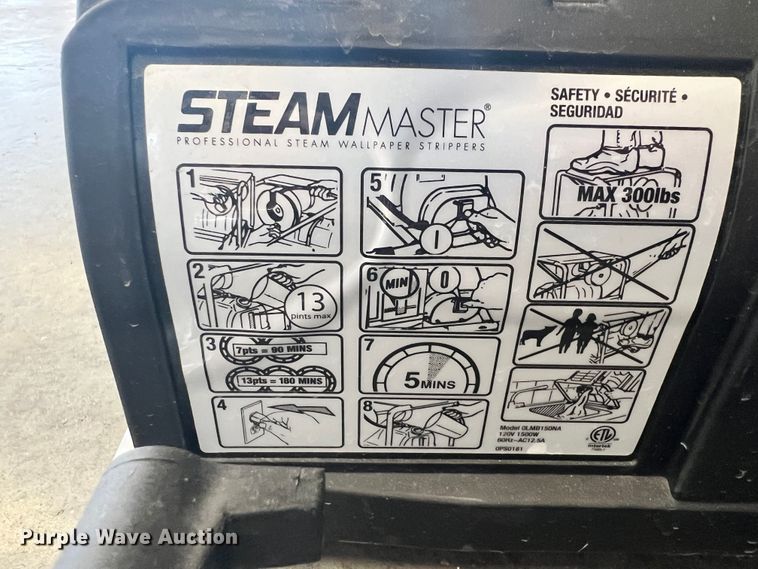 image for item KN9741 Earlex Steammaster wallpaper stripper