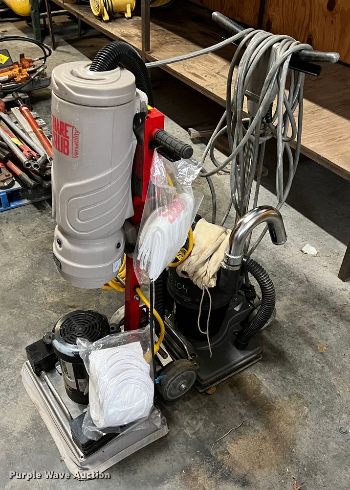 (2) Square Scrub EBG18P floor prep machines in Joplin, MO Item KN9768