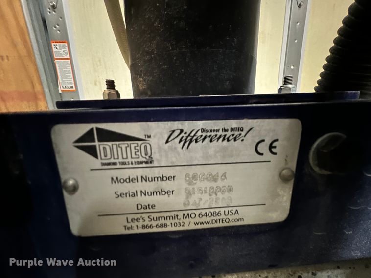 image for item KN9770 Diteq TG-8  grinder/polisher