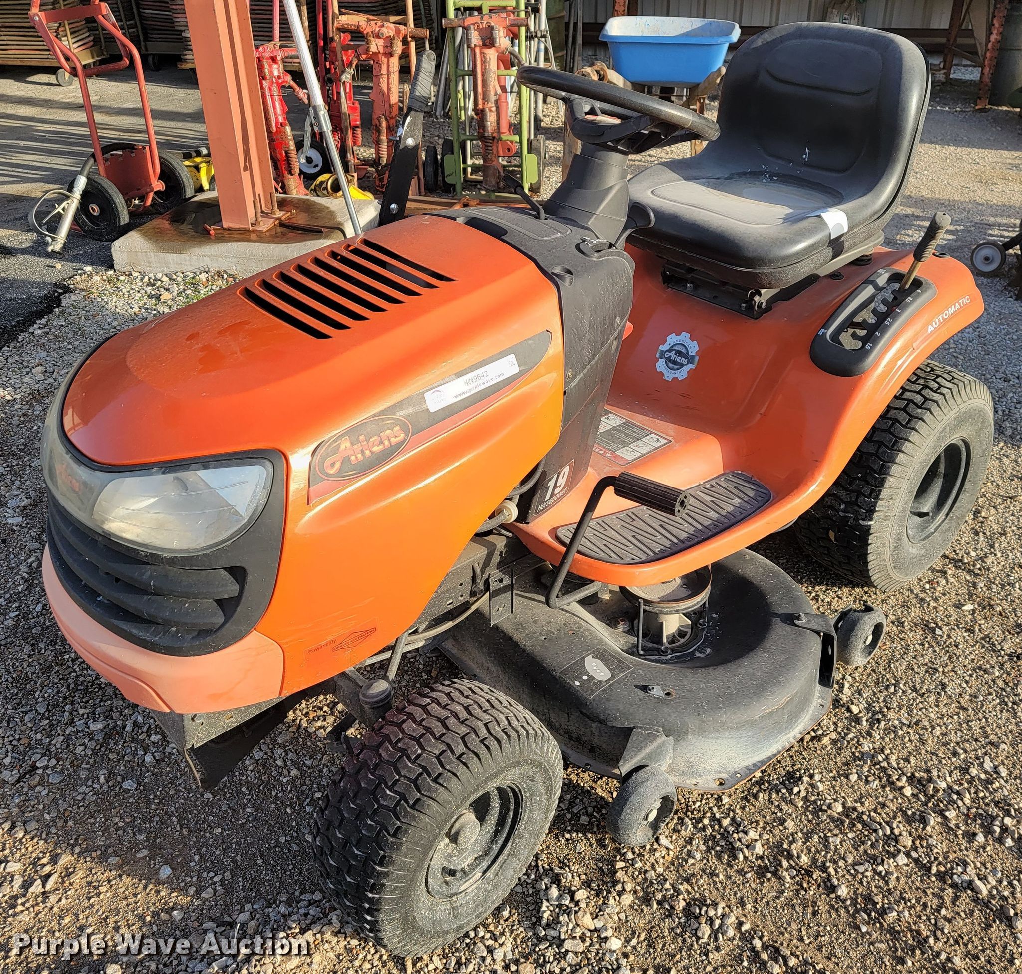 Ariens lawn mower in Joplin, MO Item KN9642 sold Purple Wave