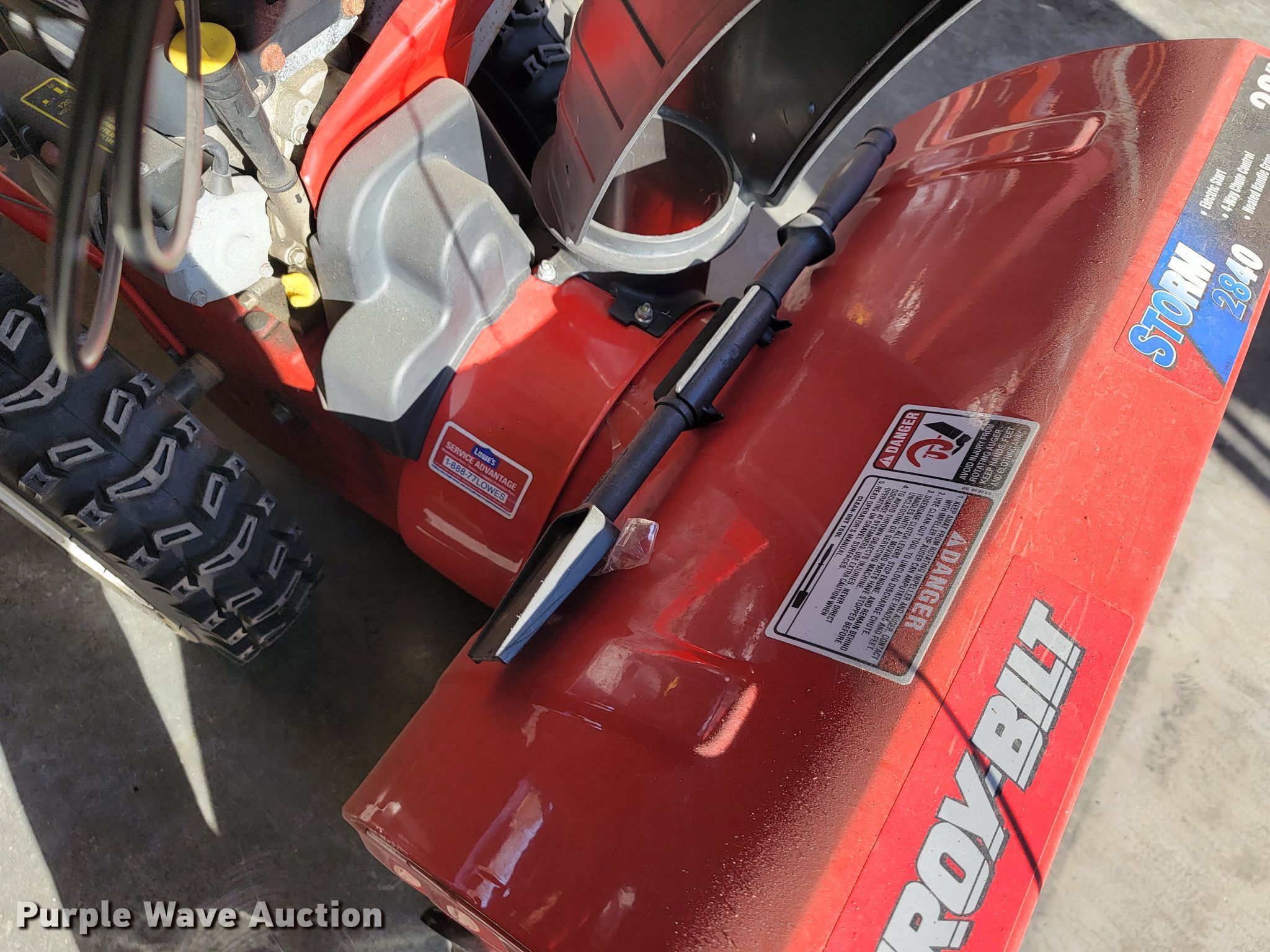 TroyBilt Storm 2840 snowblower in Joplin, MO Item KN9660 sold