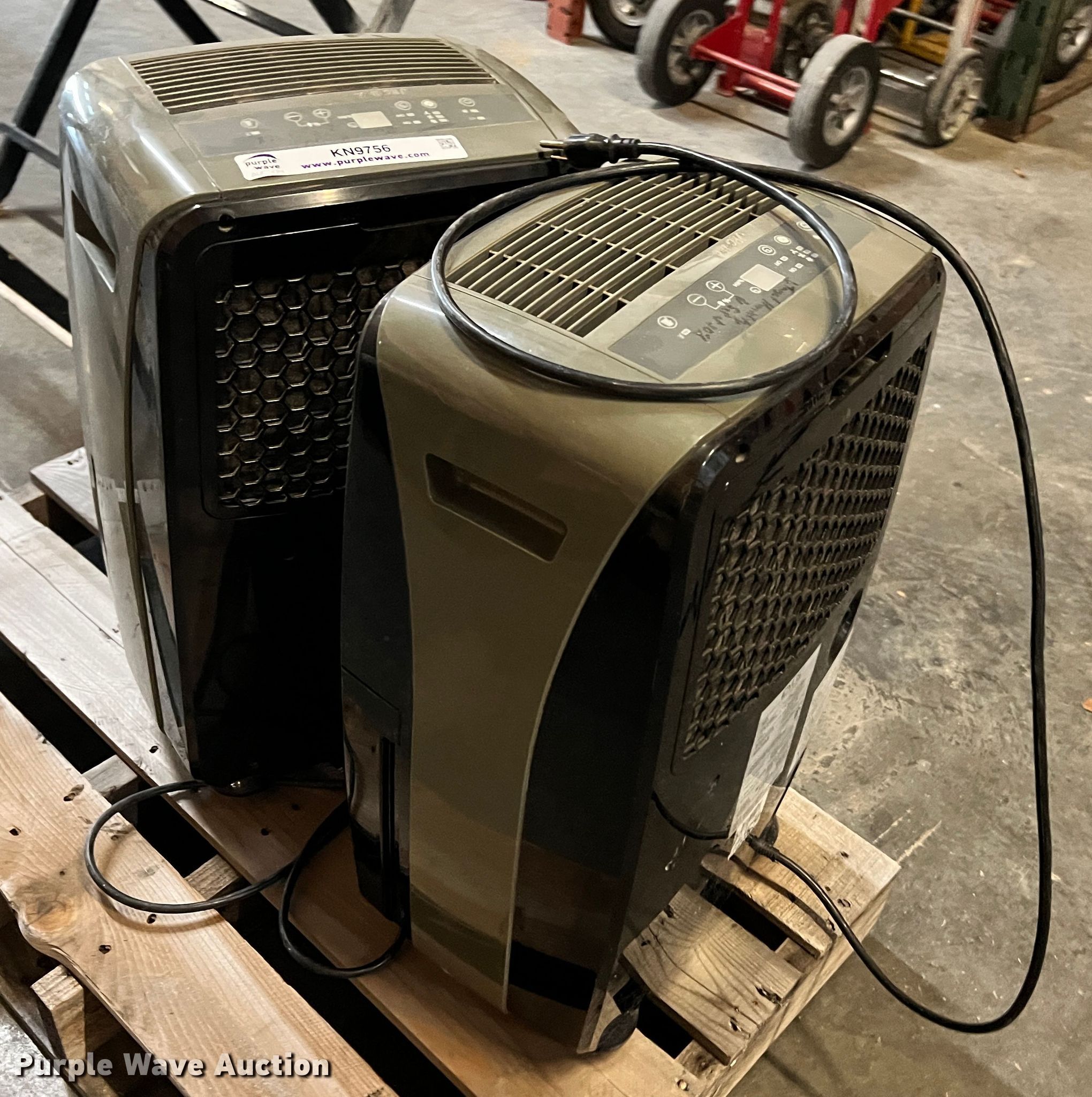 (2) Idylis 0526051 dehumidifiers in Joplin, MO Item KN9756 sold