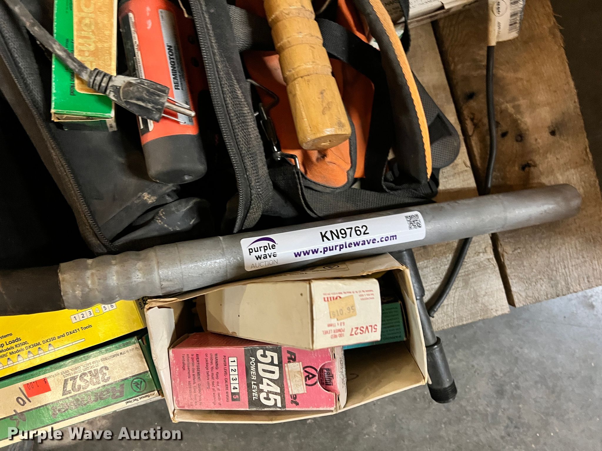 Tools in Joplin, MO Item KN9762 sold Purple Wave