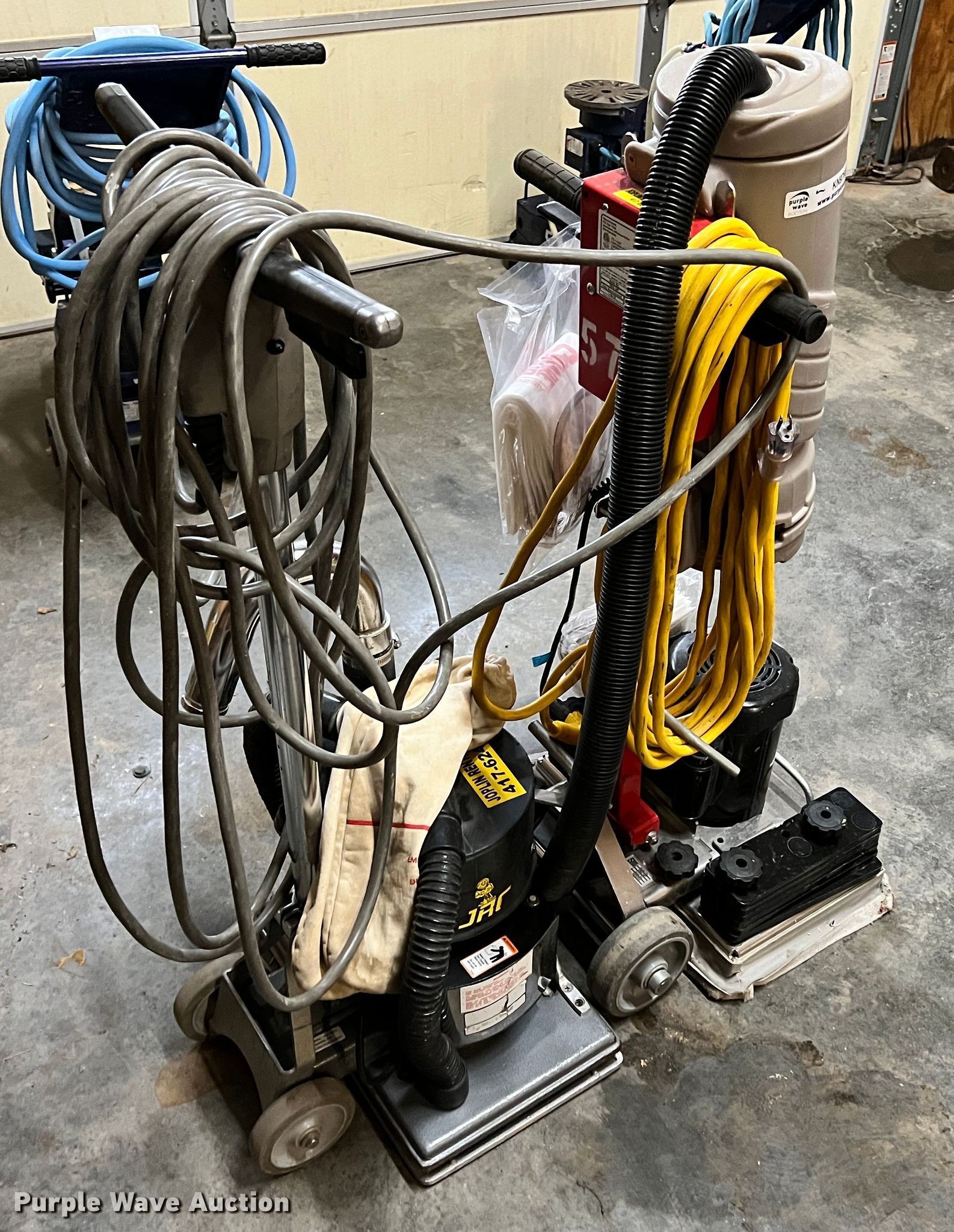 (2) Square Scrub EBG18P floor prep machines in Joplin, MO Item KN9768