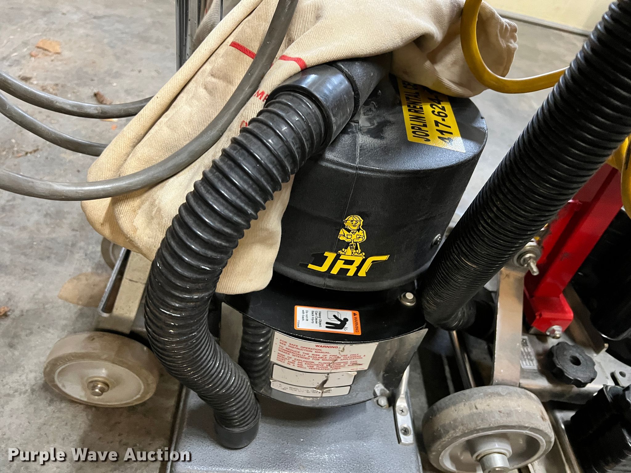 (2) Square Scrub EBG18P floor prep machines in Joplin, MO Item KN9768