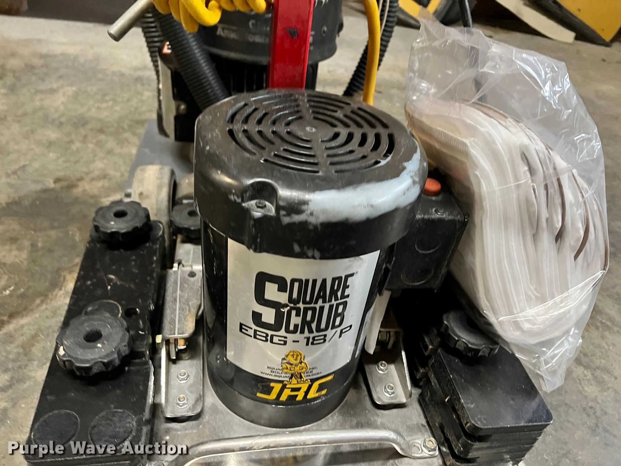 (2) Square Scrub EBG18P floor prep machines in Joplin, MO Item KN9768