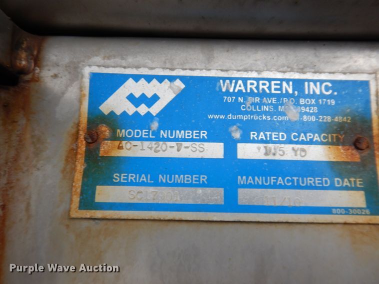 image for item DN2576 2011 Ford F350 Super Duty  dump bed pickup truck