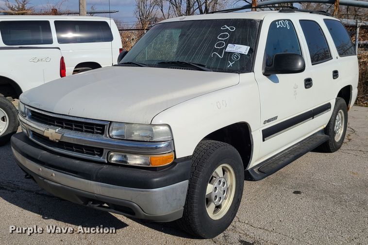 image for item DN2612 2001 Chevrolet Tahoe  SUV