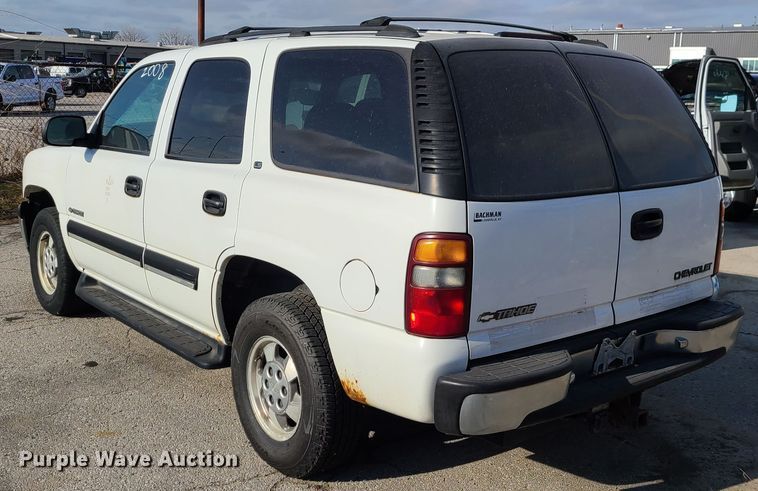 image for item DN2612 2001 Chevrolet Tahoe  SUV