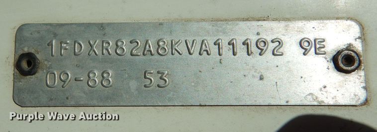 image for item DJ7565 1989 Ford LN8000  water truck