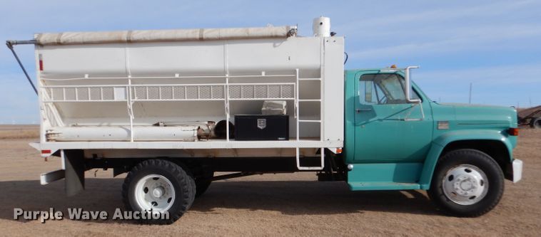image for item DJ7566 1974 Chevrolet C60  feed delivery truck