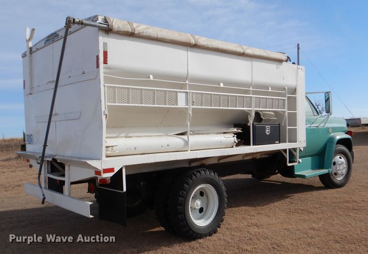 image for item DJ7566 1974 Chevrolet C60  feed delivery truck