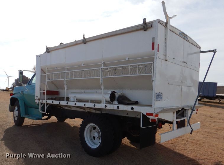 image for item DJ7566 1974 Chevrolet C60  feed delivery truck