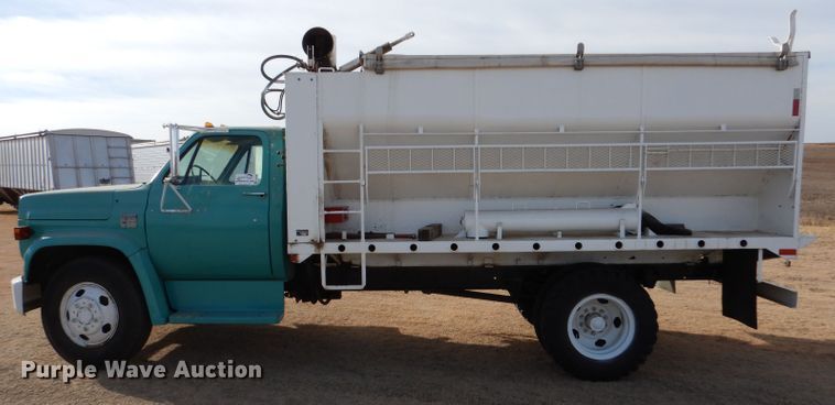 image for item DJ7566 1974 Chevrolet C60  feed delivery truck